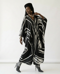 Sovereign Printed Silk Oversized Kaftan