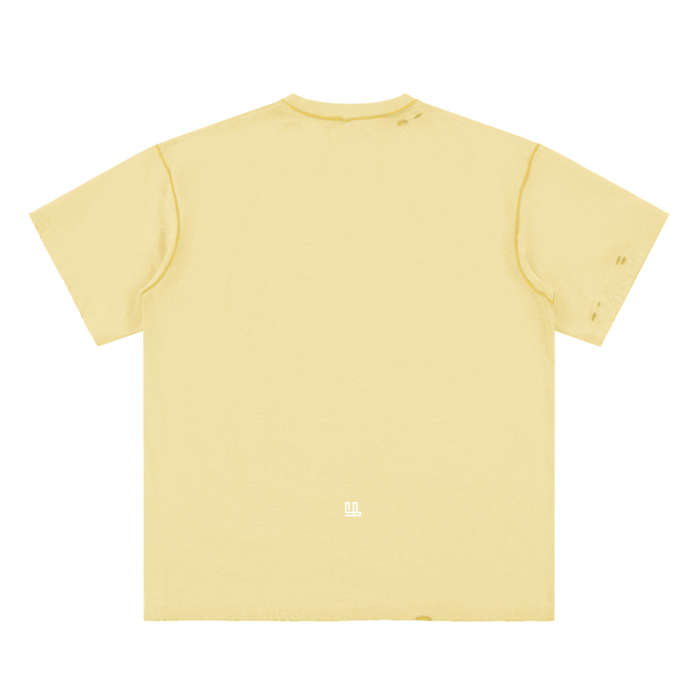 Fearless Apparel Line Hand-frayed Reversible T-shirt