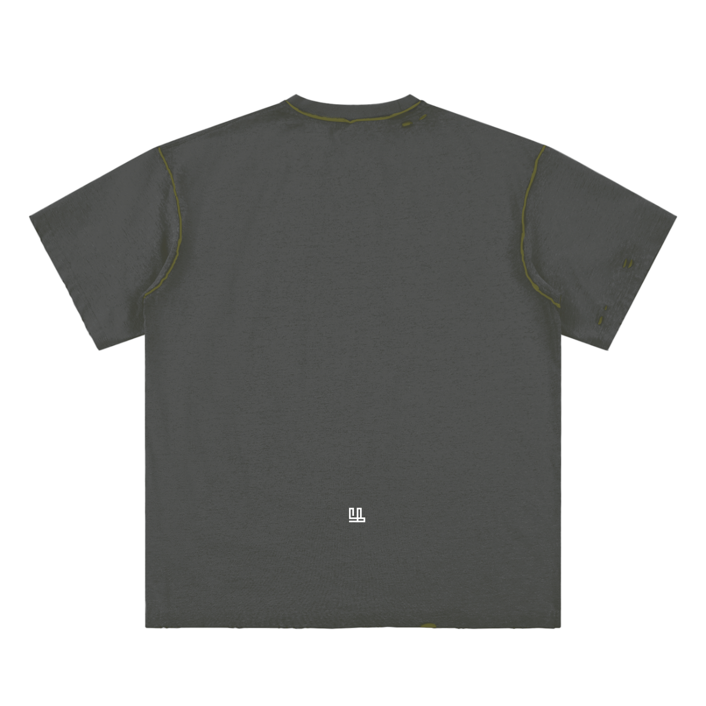 Fearless Apparel Line Hand-frayed Reversible T-shirt